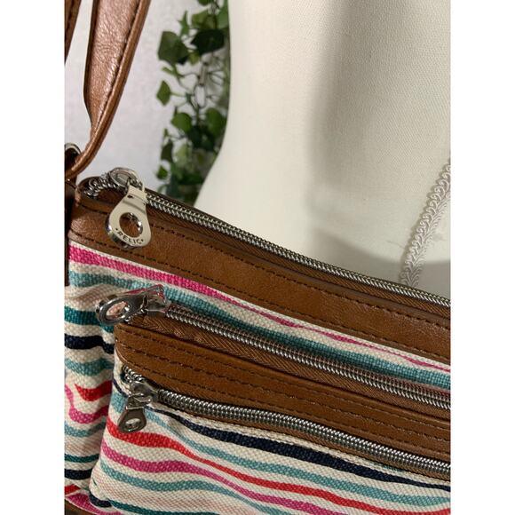 Relic by Fossil Make Today Great Brown and Multicolor Adjustable Crossbody bag - Picture 5 of 10